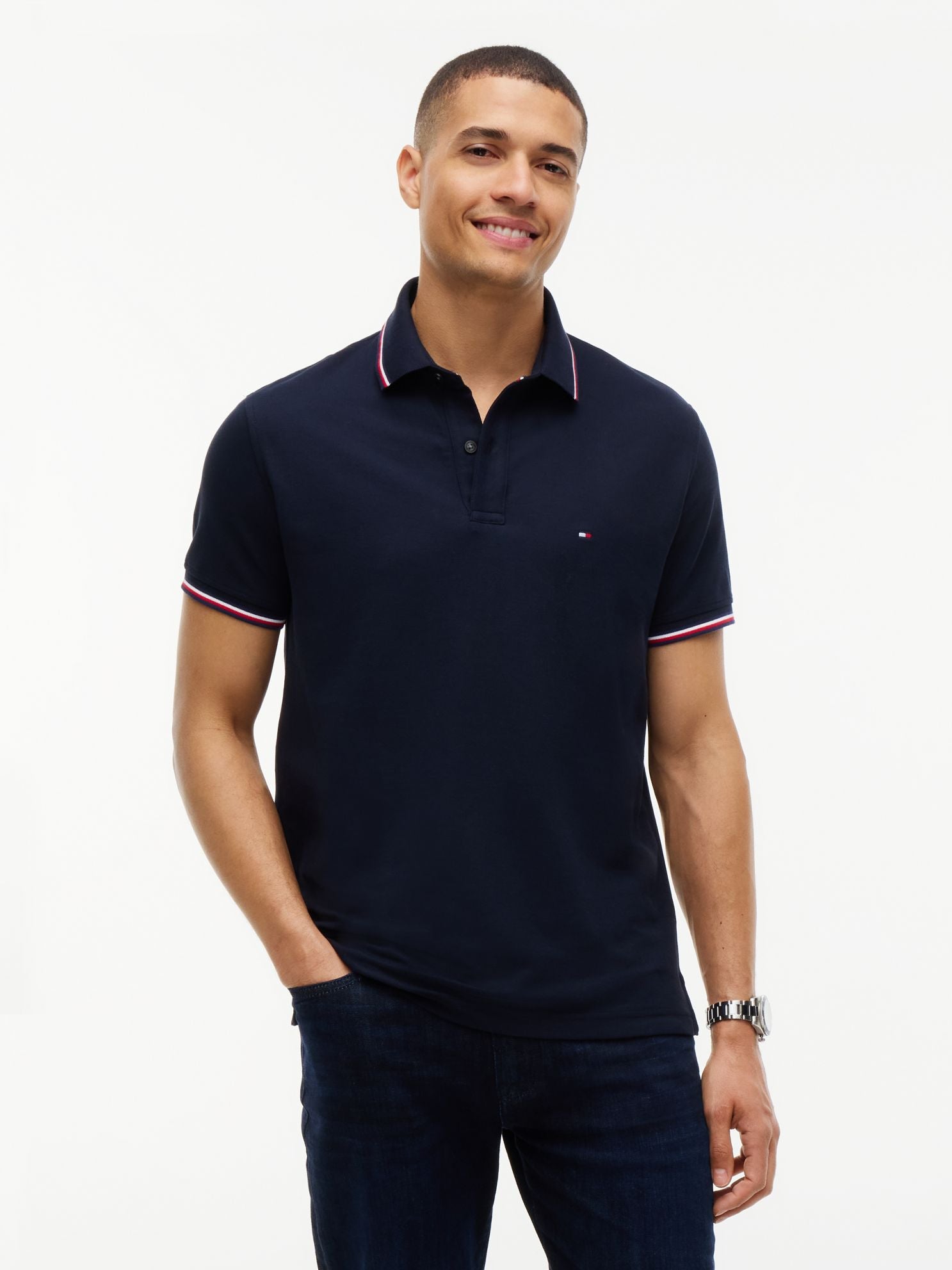 Tommy Hilfiger Regular Fit Tommy Wicking Polo