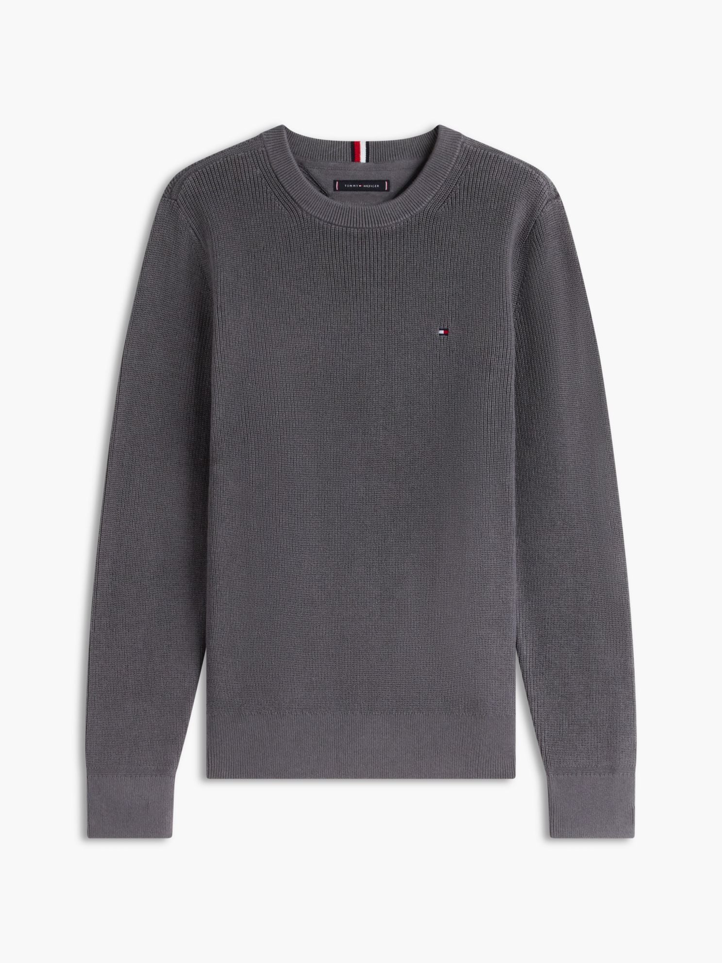 Tommy Hilfiger Mixed-Knit Crewneck Sweater