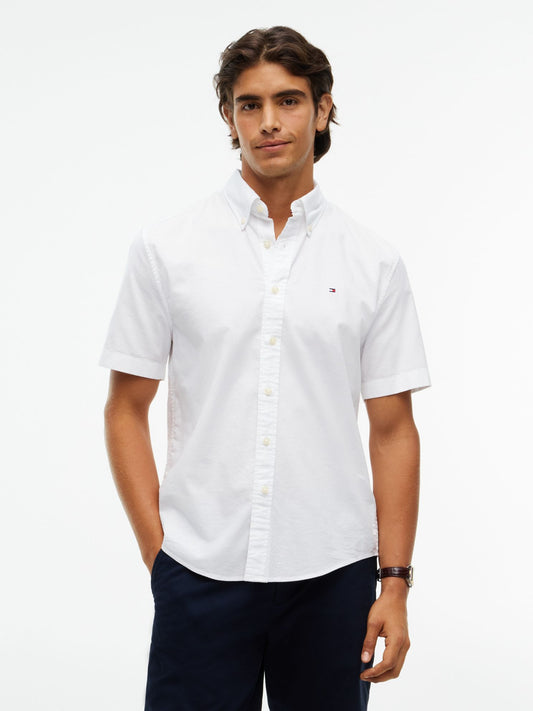 Tommy Hilfiger Regular Fit Short-Sleeve Oxford Shirt
