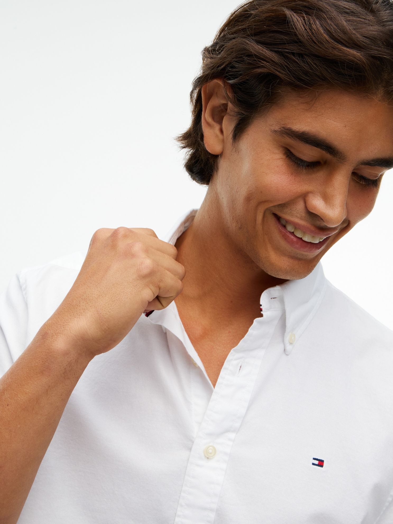 Tommy Hilfiger Regular Fit Short-Sleeve Oxford Shirt