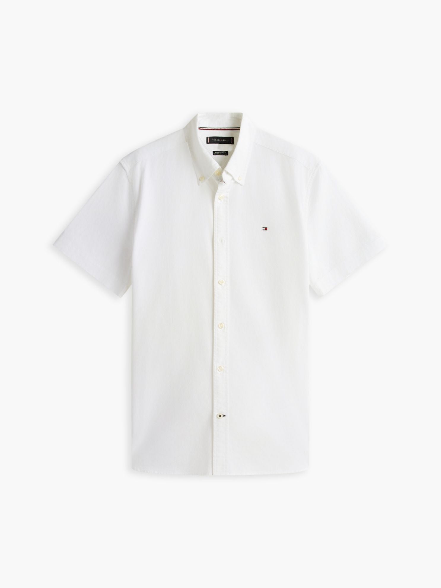 Tommy Hilfiger Regular Fit Short-Sleeve Oxford Shirt