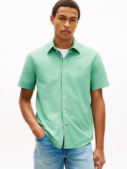 Tommy Hilfiger Regular Fit Garment-Dyed Oxford Shirt