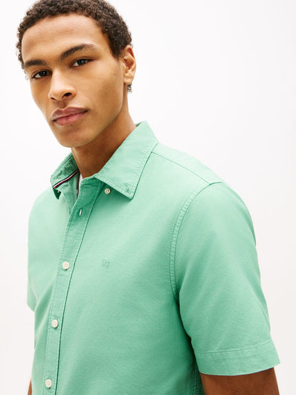 Tommy Hilfiger Regular Fit Garment-Dyed Oxford Shirt