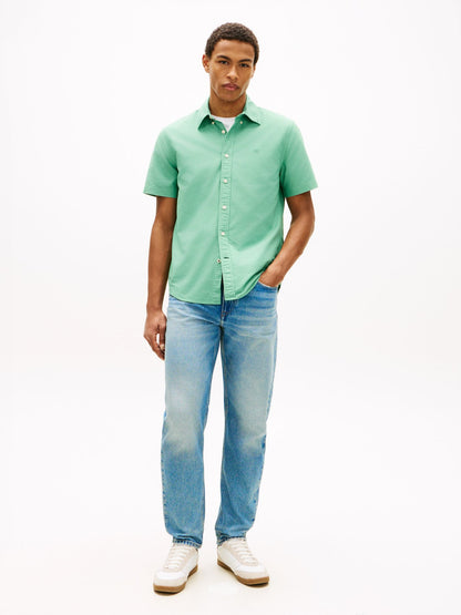 Tommy Hilfiger Regular Fit Garment-Dyed Oxford Shirt