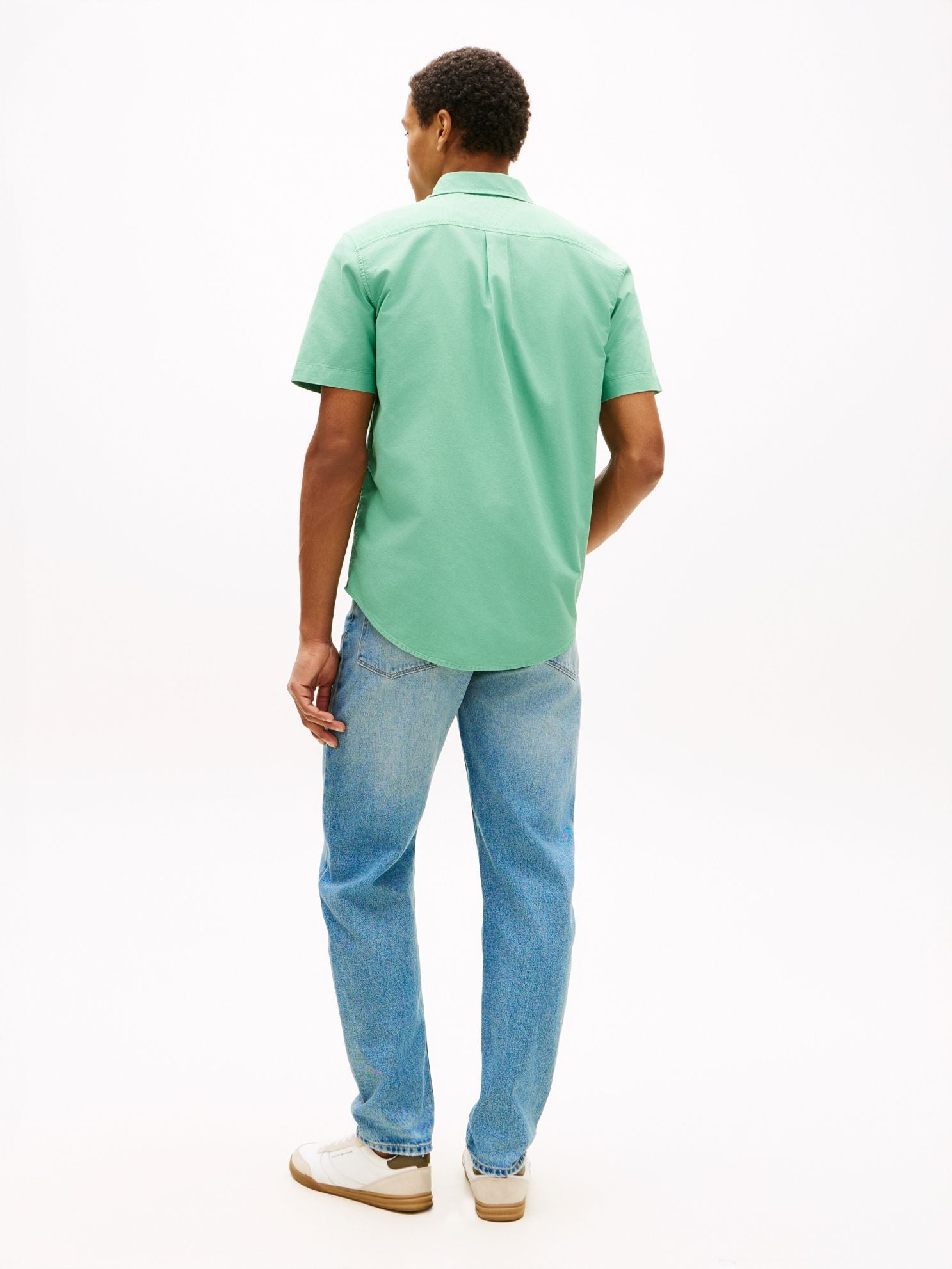 Tommy Hilfiger Regular Fit Garment-Dyed Oxford Shirt