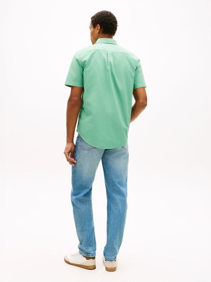 Tommy Hilfiger Regular Fit Garment-Dyed Oxford Shirt