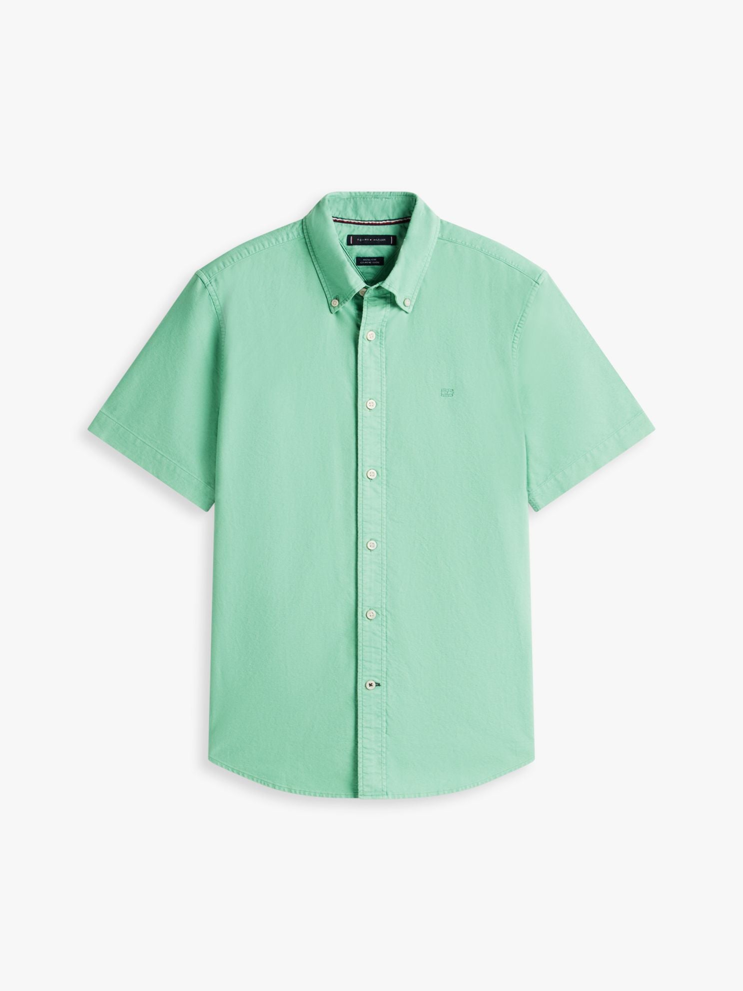 Tommy Hilfiger Regular Fit Garment-Dyed Oxford Shirt
