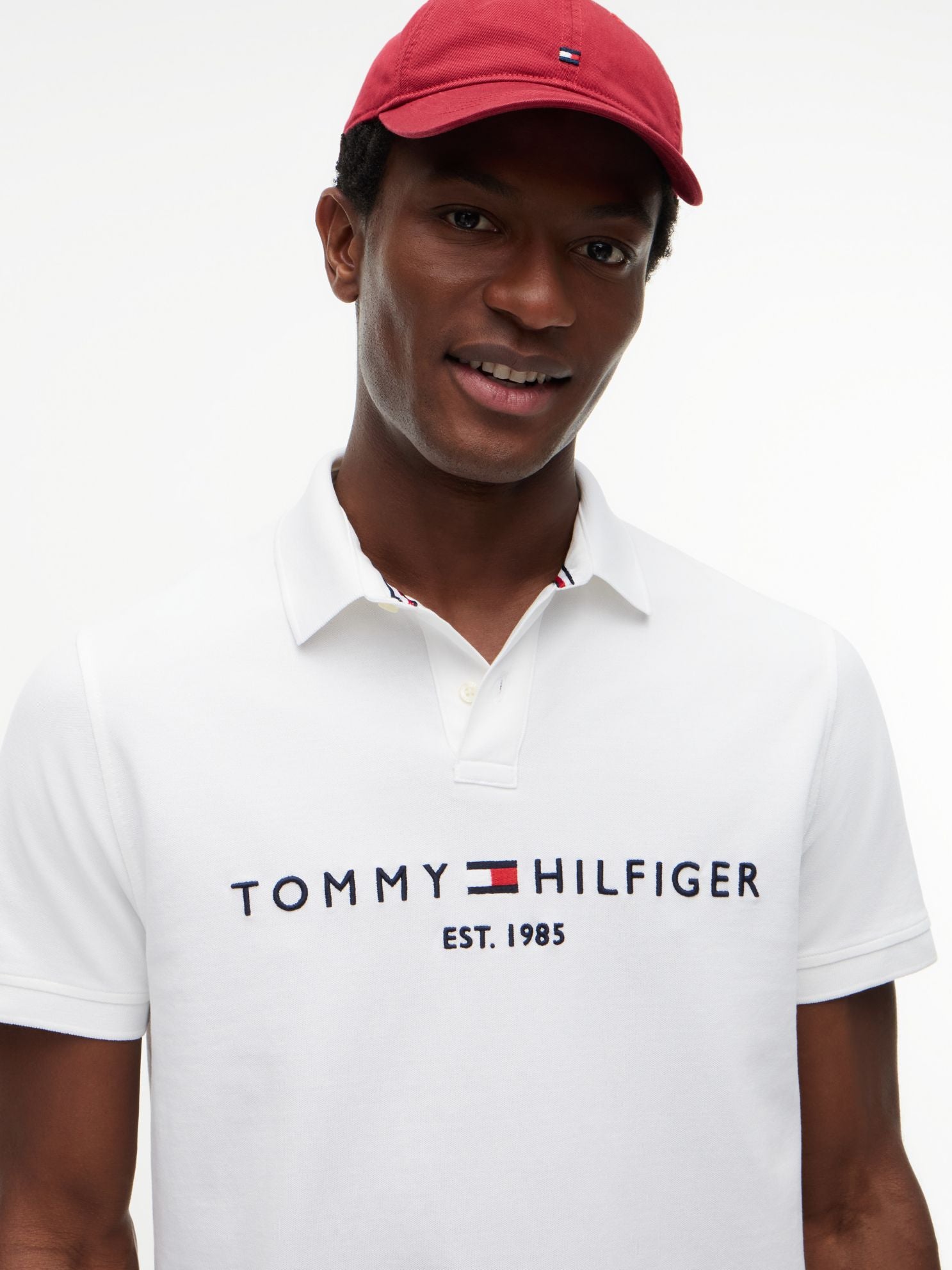 Tommy Hilfiger Embroidered Tommy Logo Polo