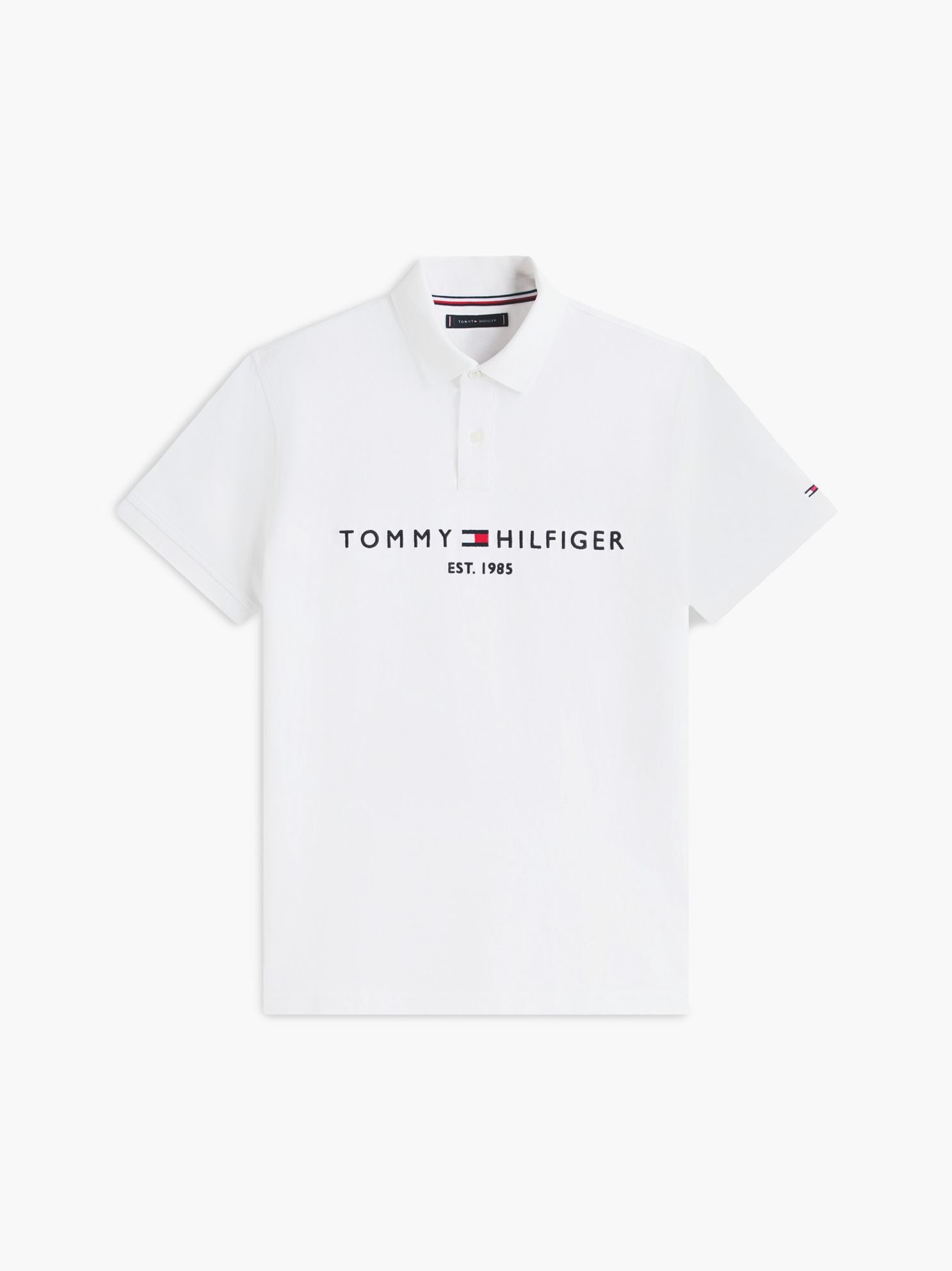 Tommy Hilfiger Embroidered Tommy Logo Polo