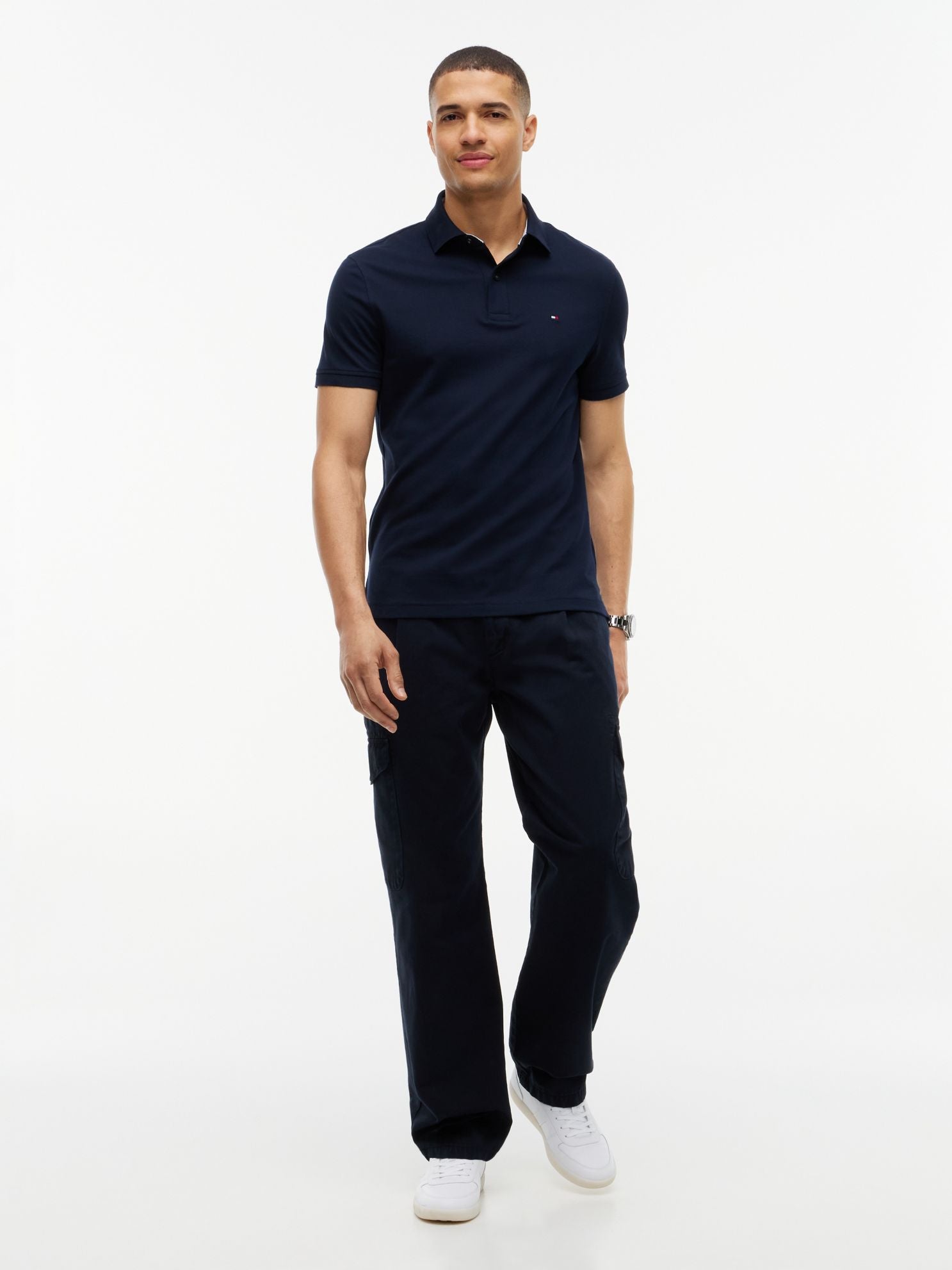 Tommy Hilfiger Regular Fit Stretch Tommy Polo