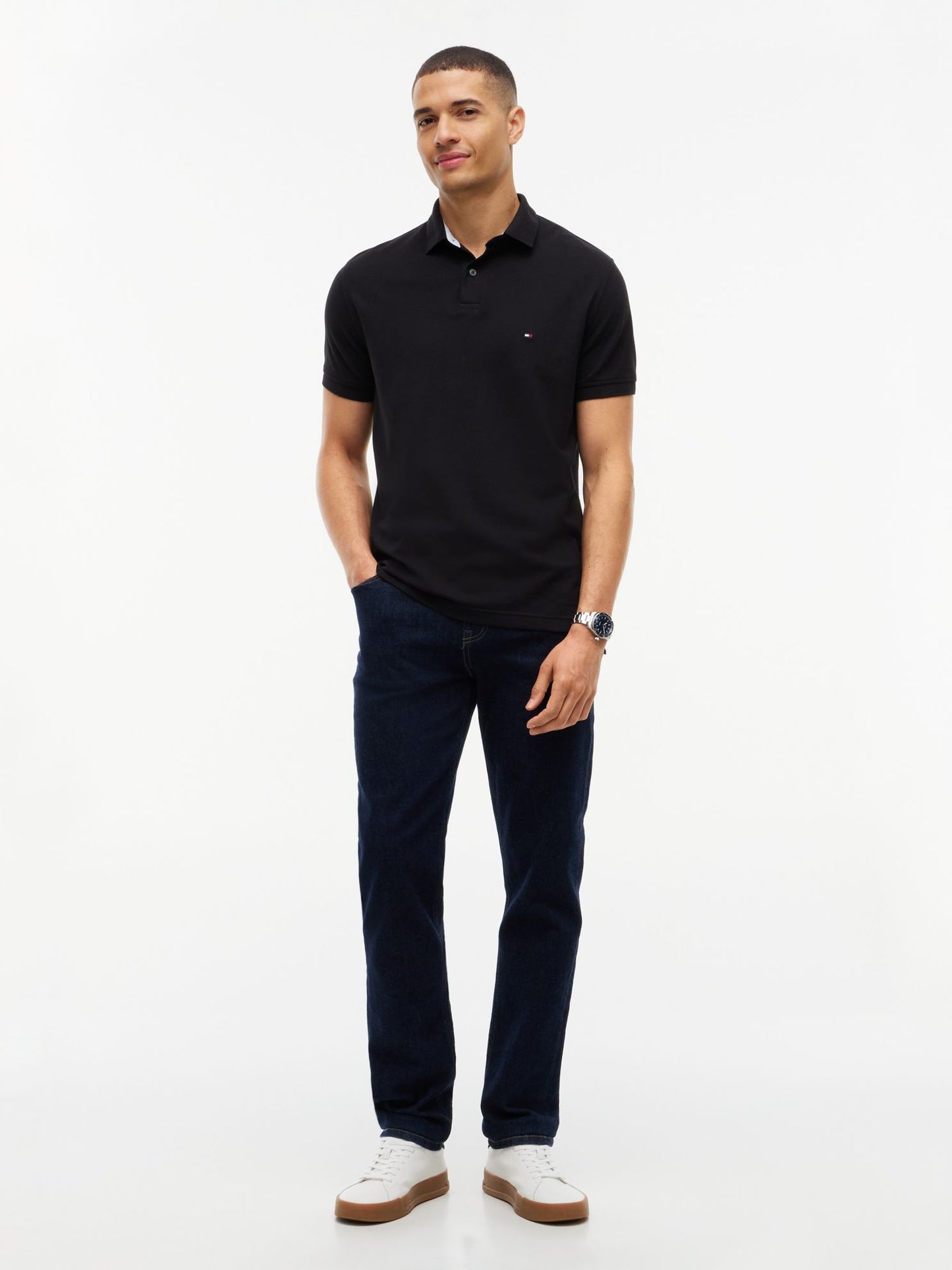 Tommy Hilfiger Regular Fit Stretch Tommy Polo