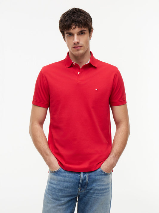 Tommy Hilfiger Regular Fit Stretch Tommy Polo