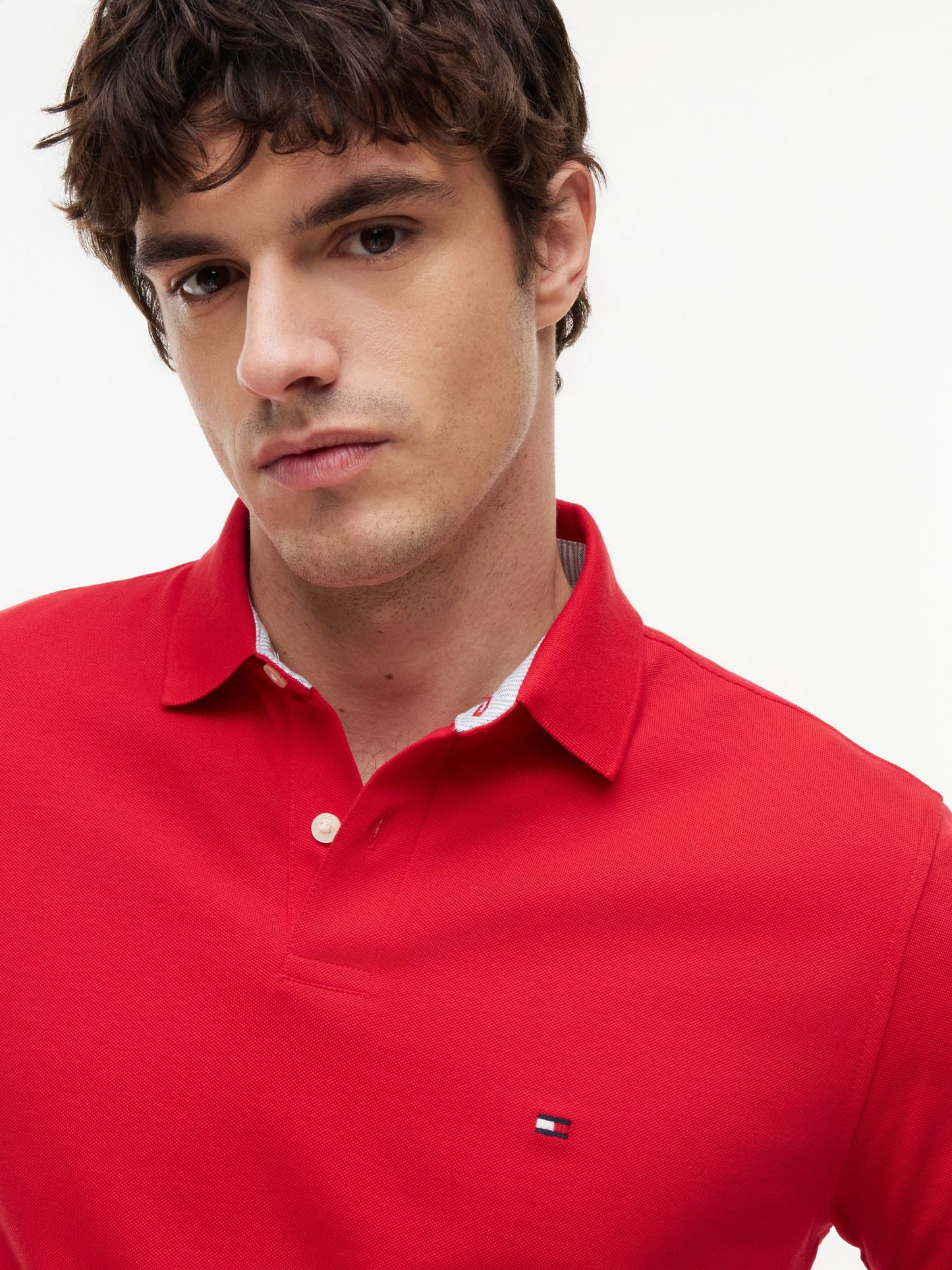 Tommy Hilfiger Regular Fit Stretch Tommy Polo