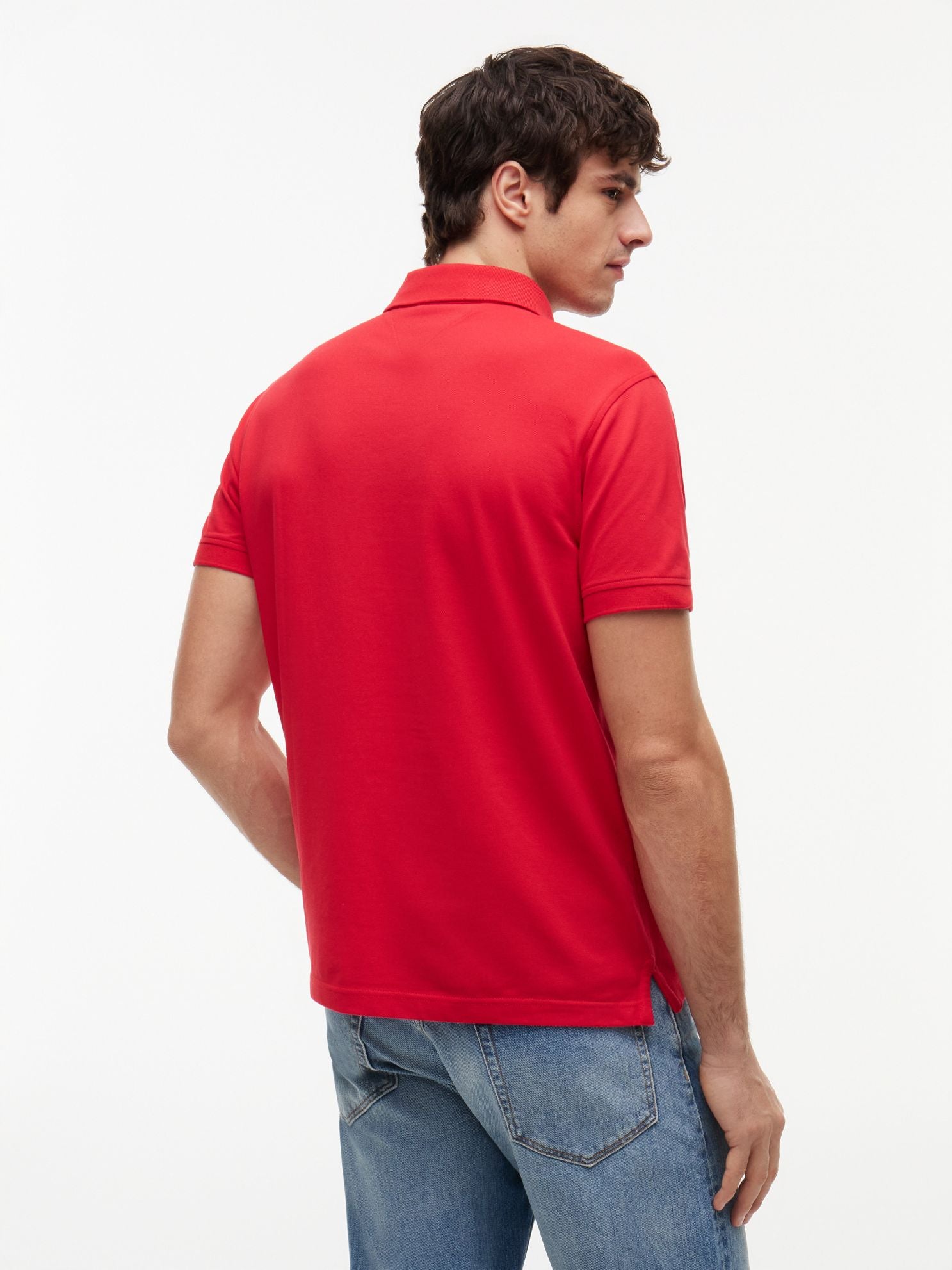 Tommy Hilfiger Regular Fit Stretch Tommy Polo