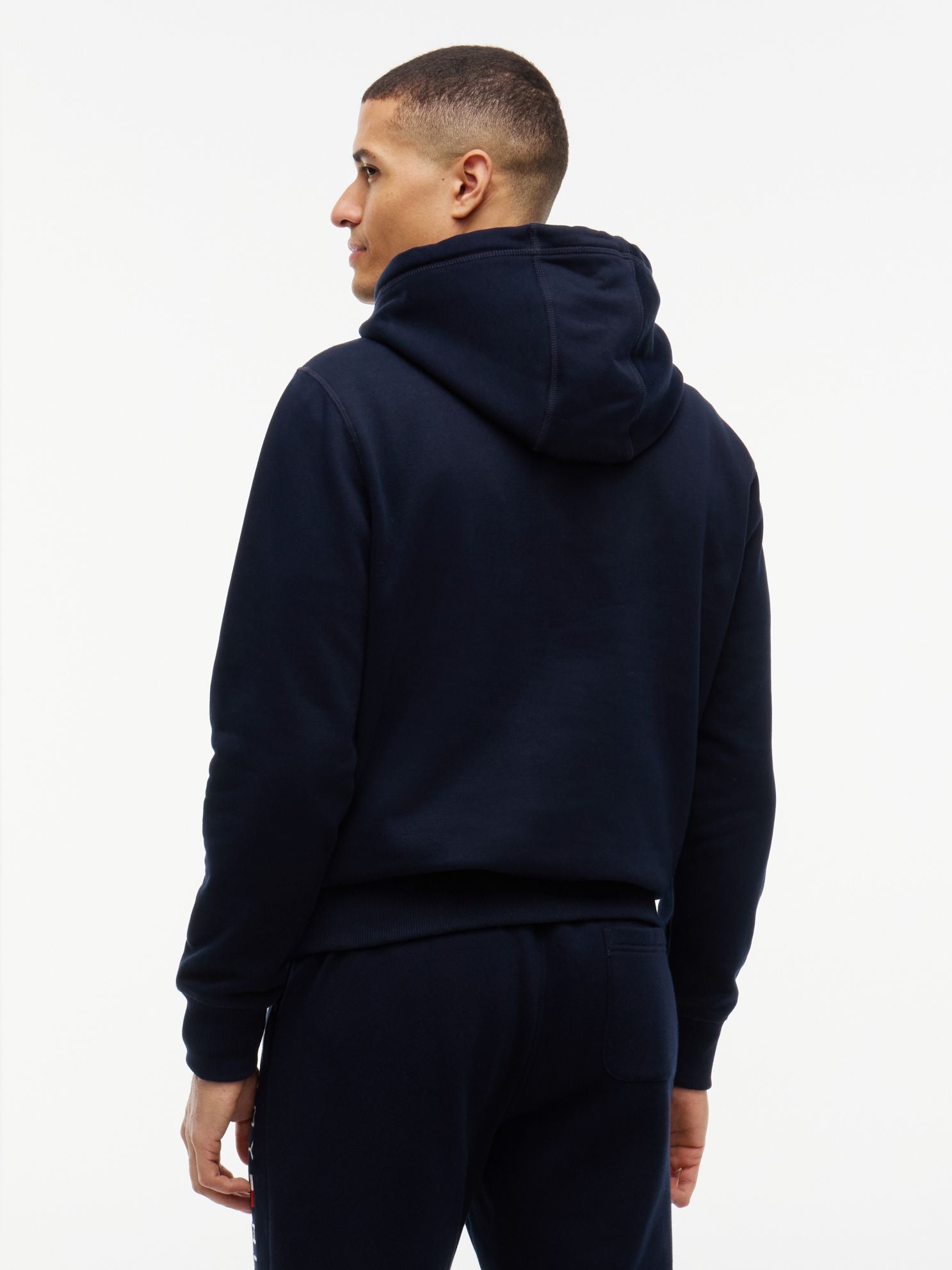 Tommy Hilfiger Embroidered Tommy Logo Hoodie