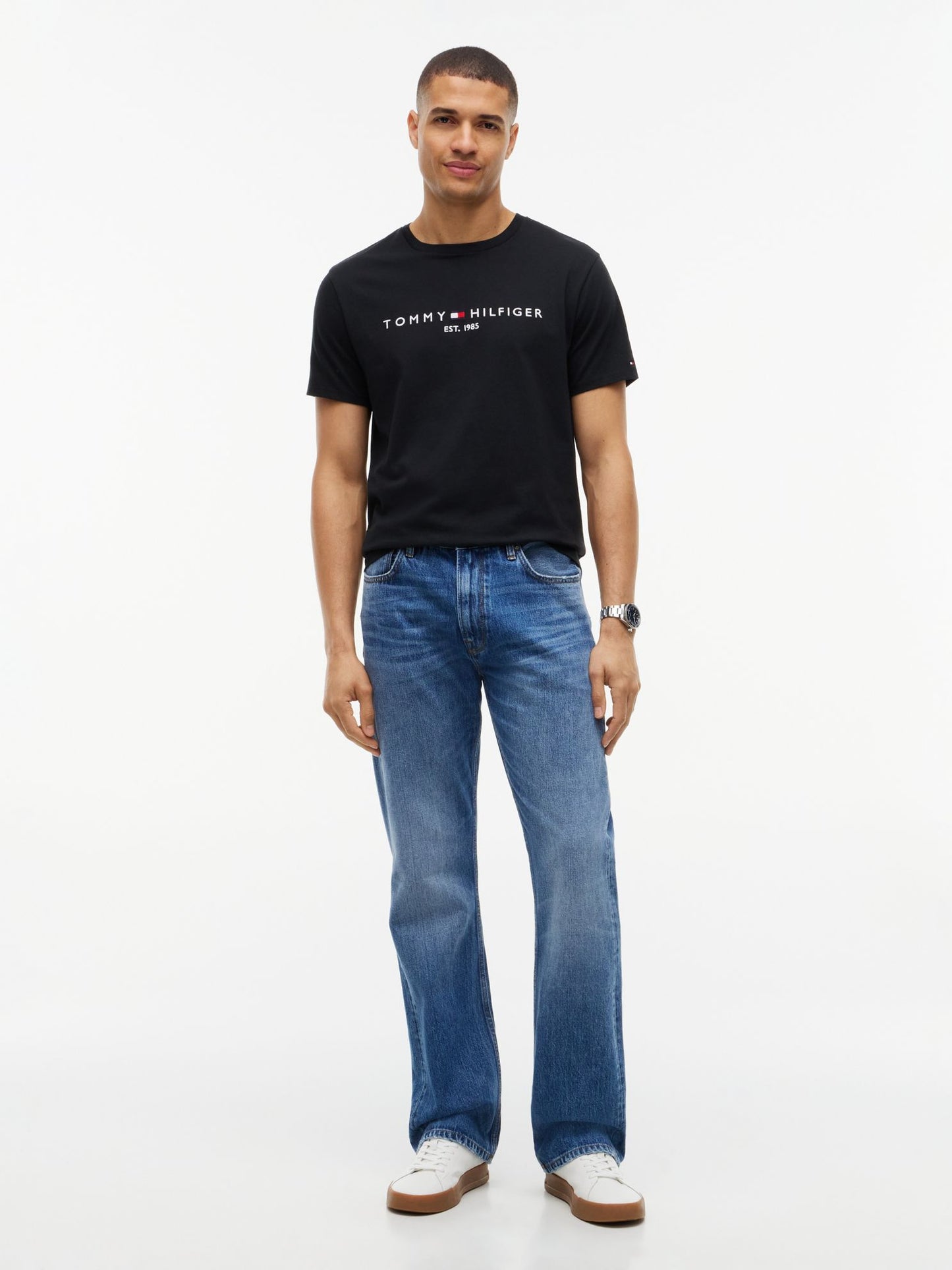 Tommy Hilfiger Embroidered Tommy Logo T-Shirt