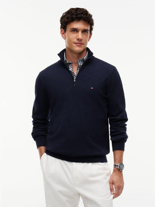 Tommy Hilfiger Classic Quarter-Zip Sweater