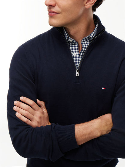 Tommy Hilfiger Classic Quarter-Zip Sweater