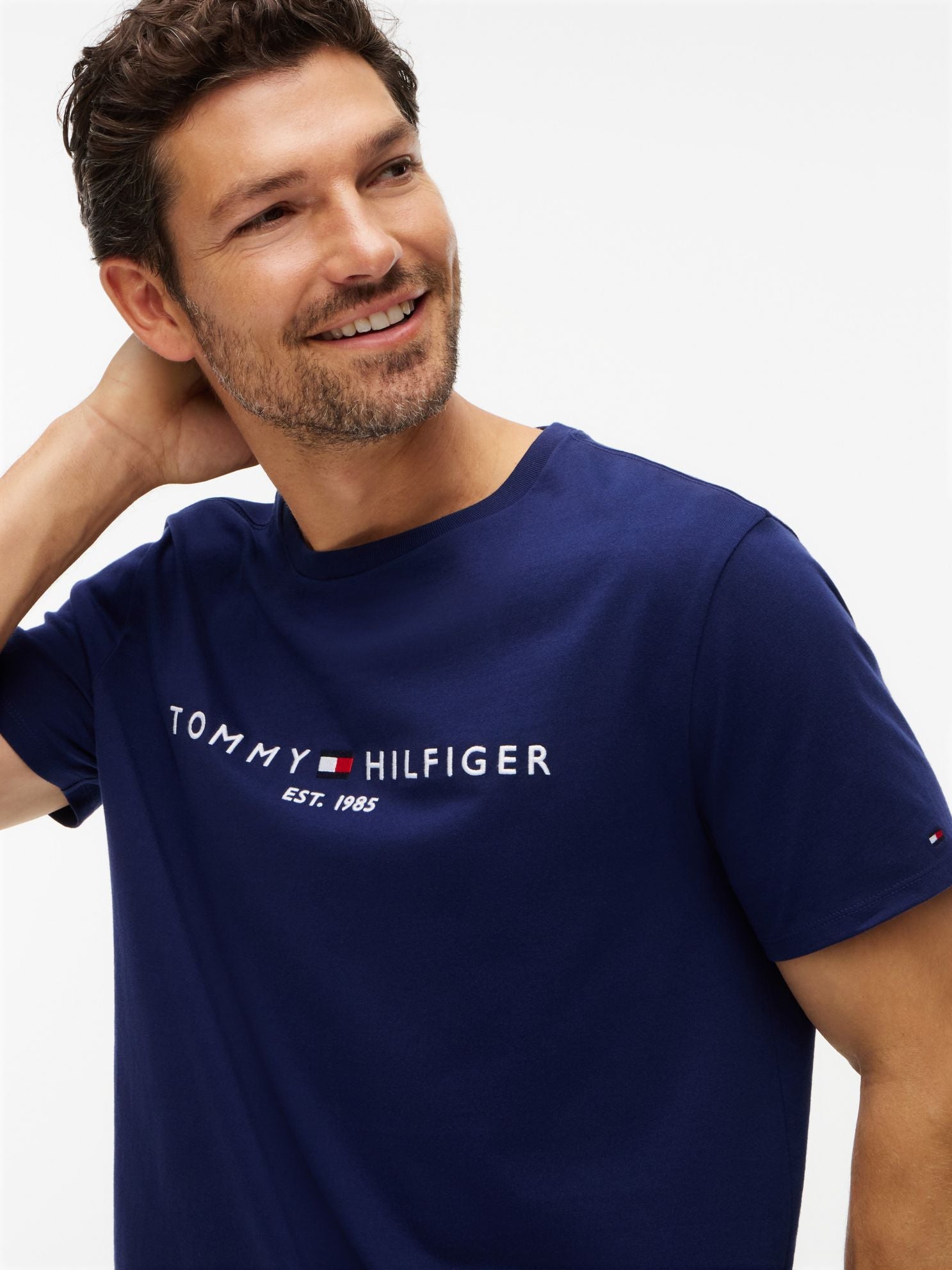 Tommy Hilfiger Embroidered Tommy Logo T-Shirt