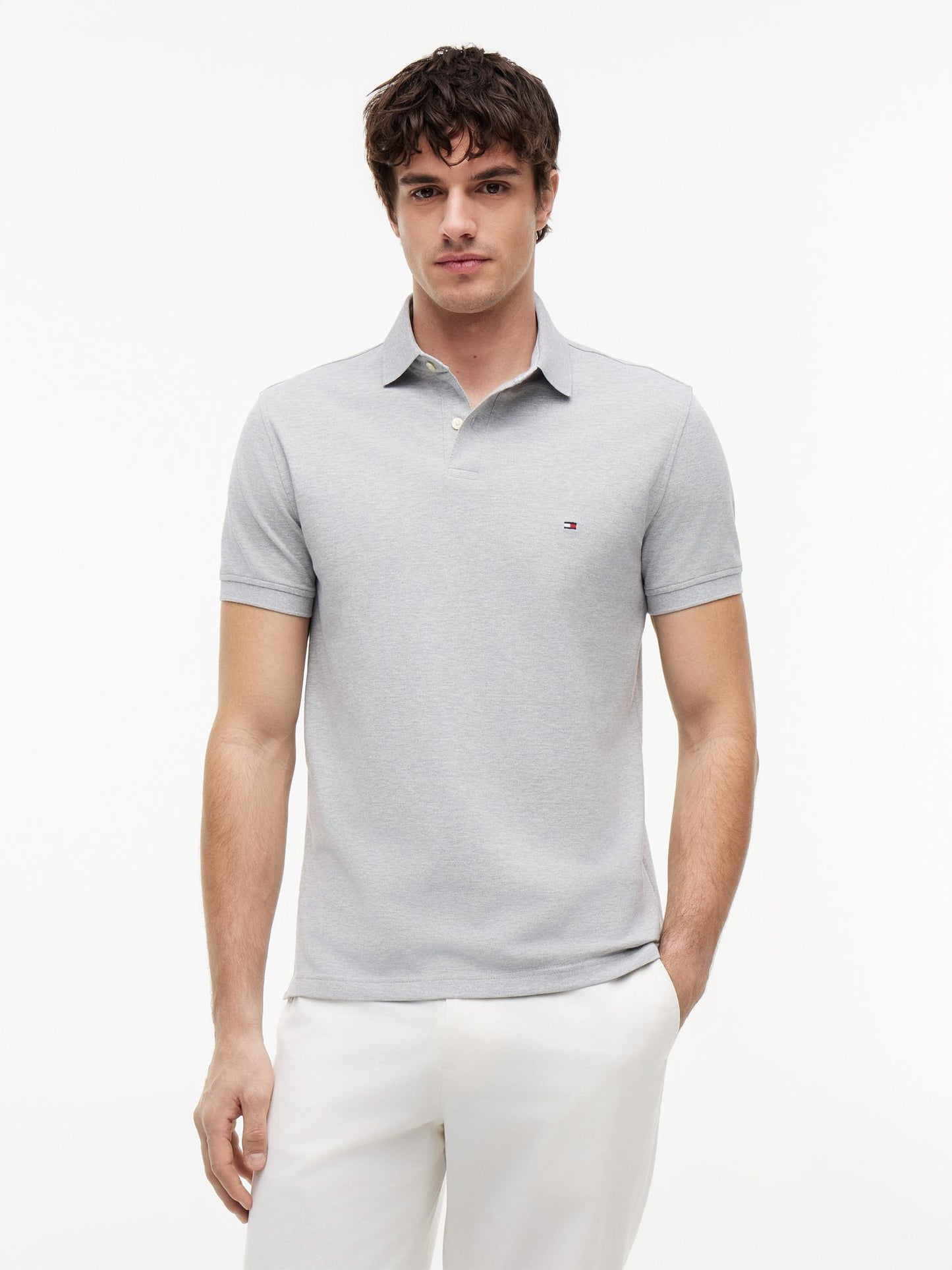 Tommy Hilfiger Regular Fit Stretch Tommy Polo