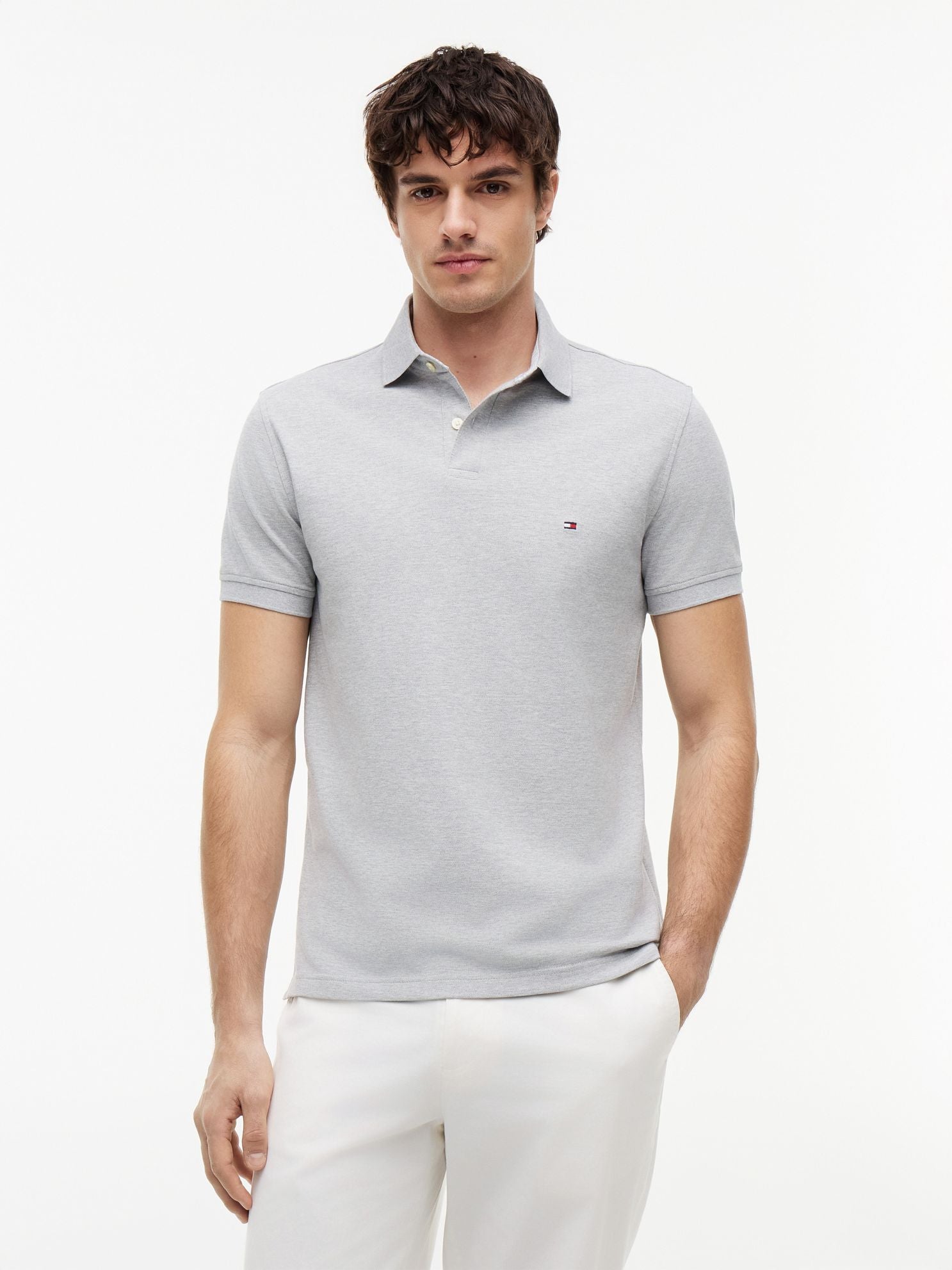 Tommy Hilfiger Regular Fit Stretch Tommy Polo