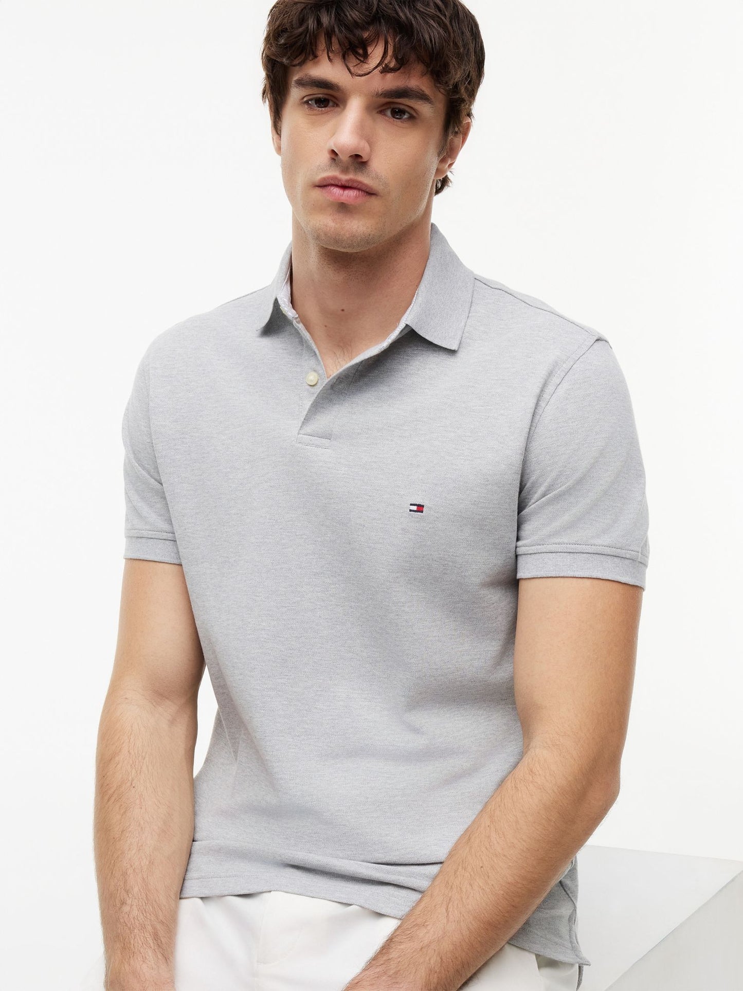 Tommy Hilfiger Regular Fit Stretch Tommy Polo