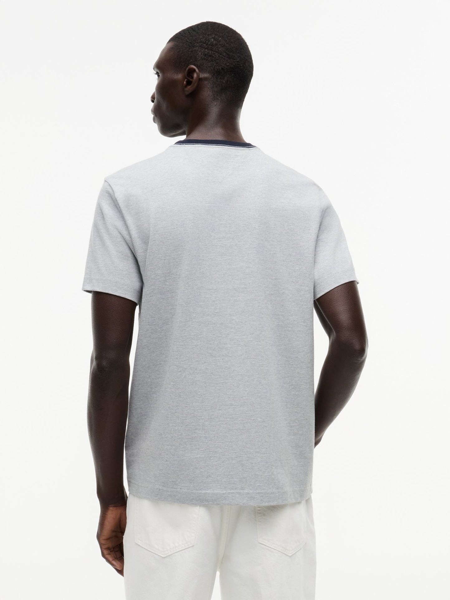 Tommy Hilfiger Embroidered Flag Logo T-Shirt
