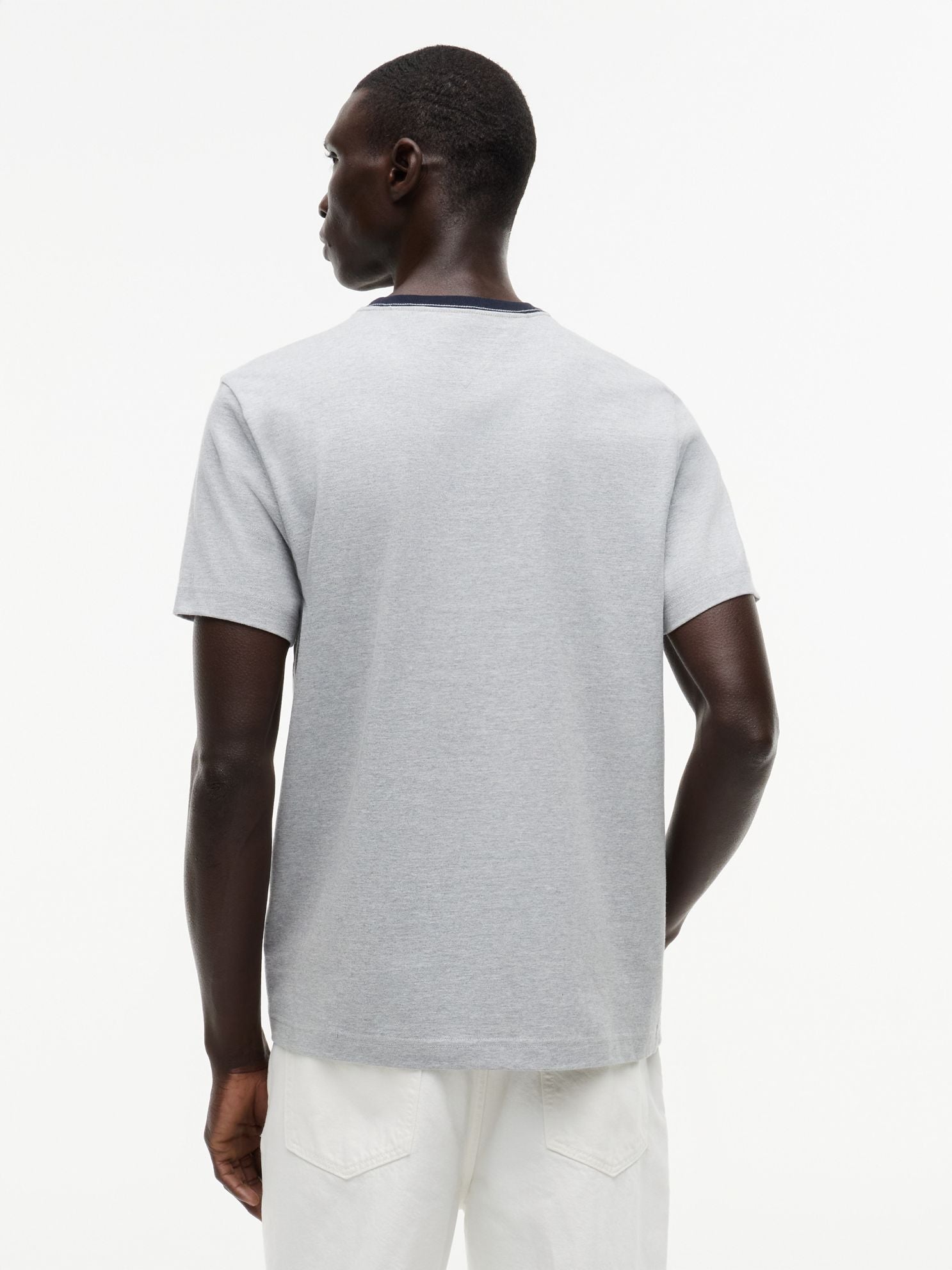 Tommy Hilfiger Embroidered Flag Logo T-Shirt