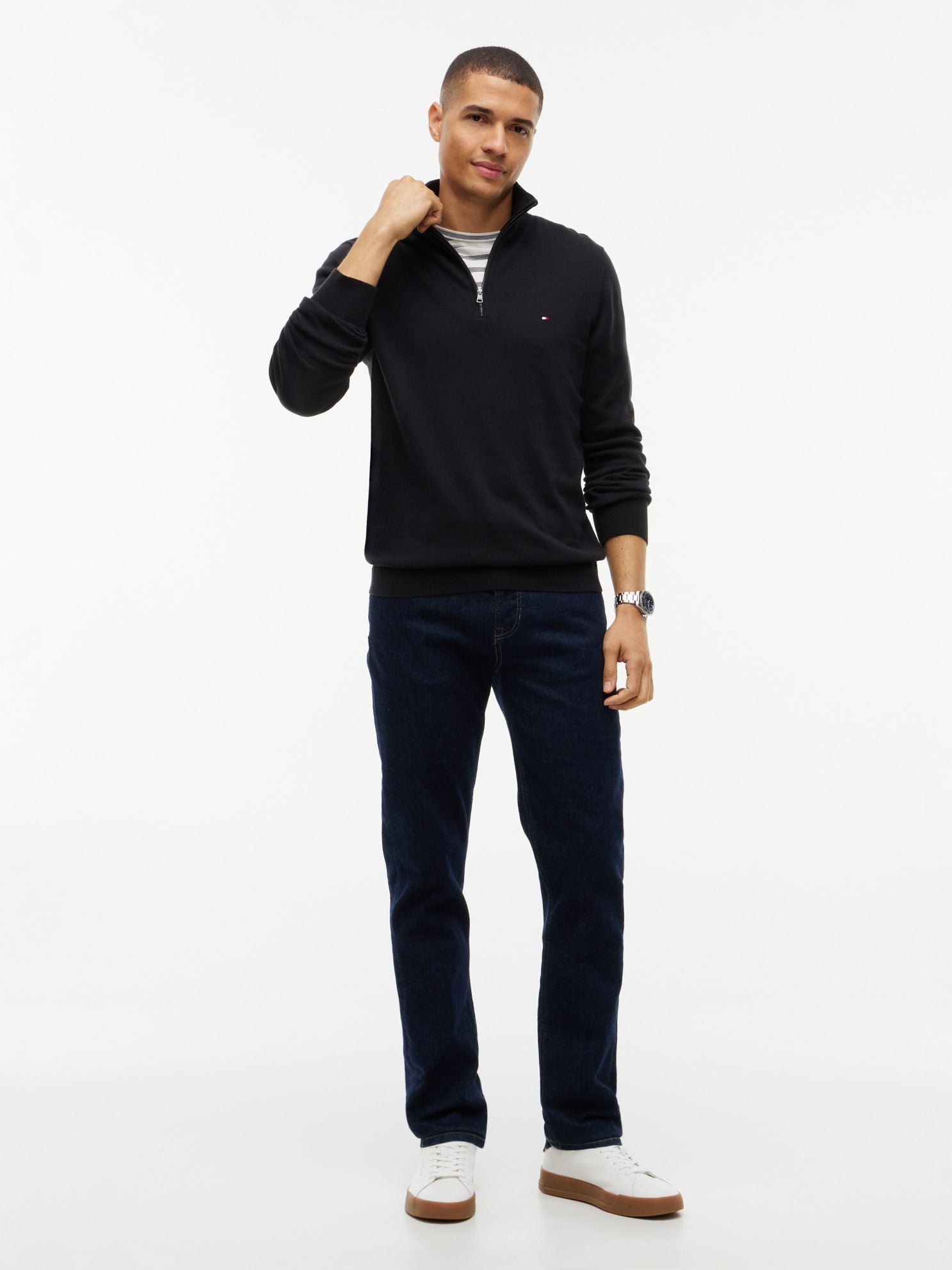 Tommy Hilfiger Classic Quarter-Zip Sweater