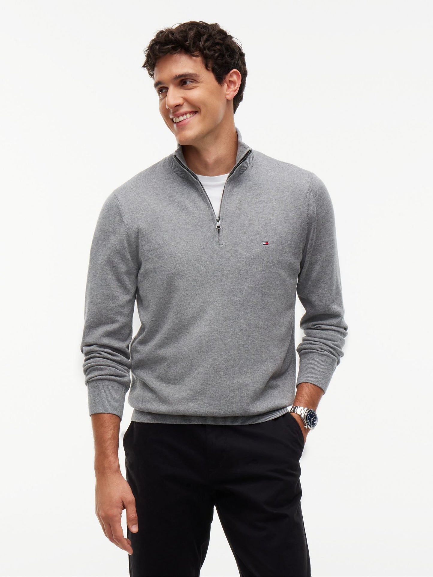 Tommy Hilfiger Classic Quarter-Zip Sweater