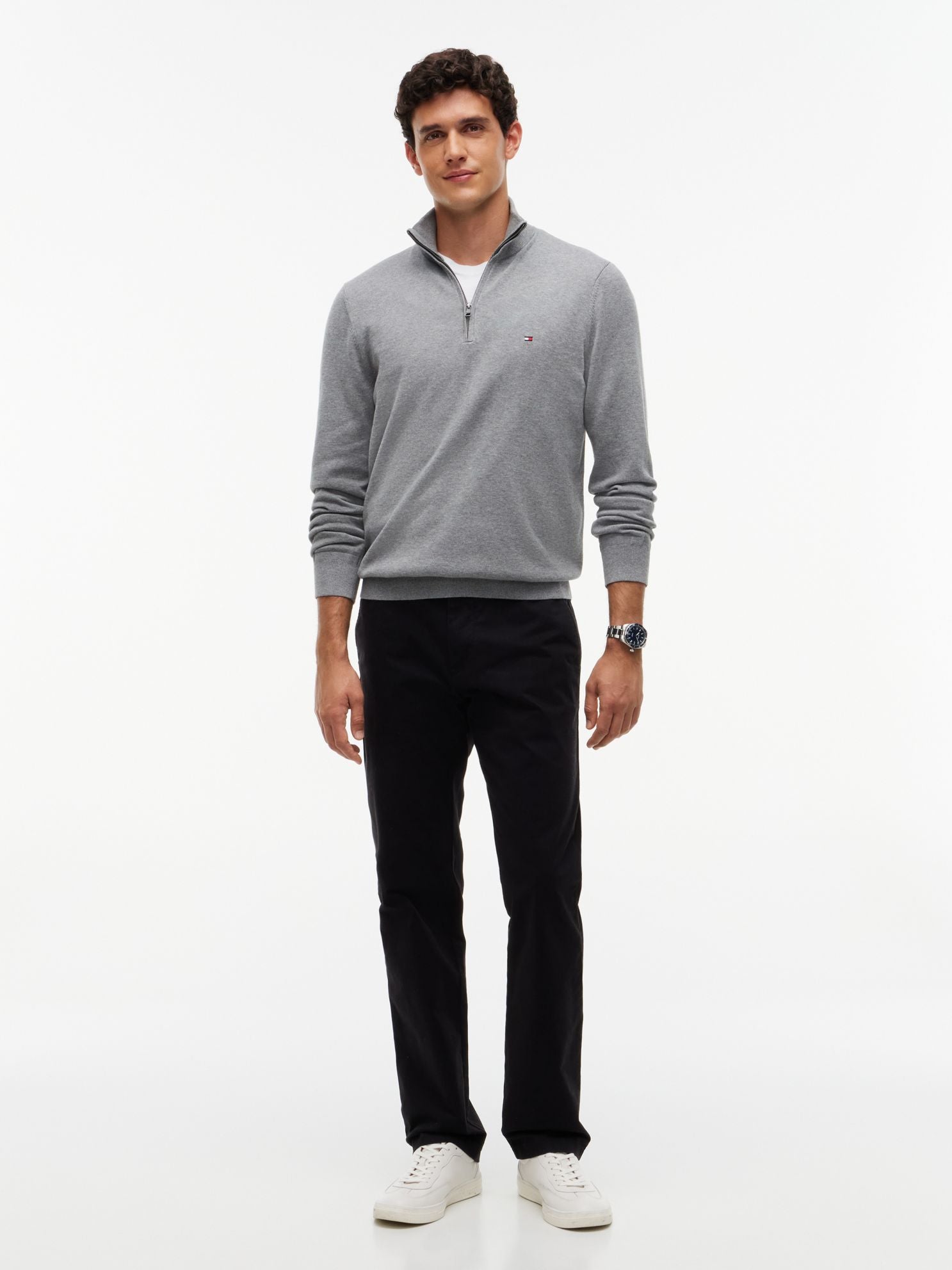 Tommy Hilfiger Classic Quarter-Zip Sweater