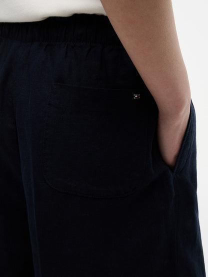 Tommy Hilfiger Lightweight Linen-Blend Pull-On Pant