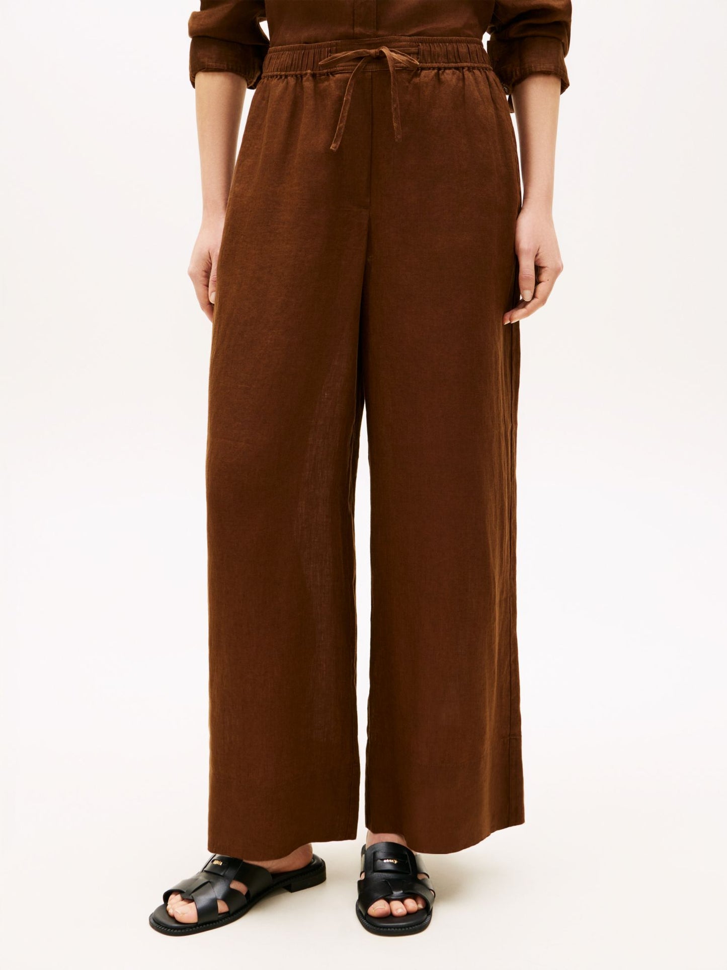 Tommy Hilfiger Relaxed Linen Pull-On Pant