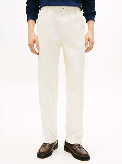 Tommy Hilfiger Garment-Dyed Regular Fit Carpenter Pant
