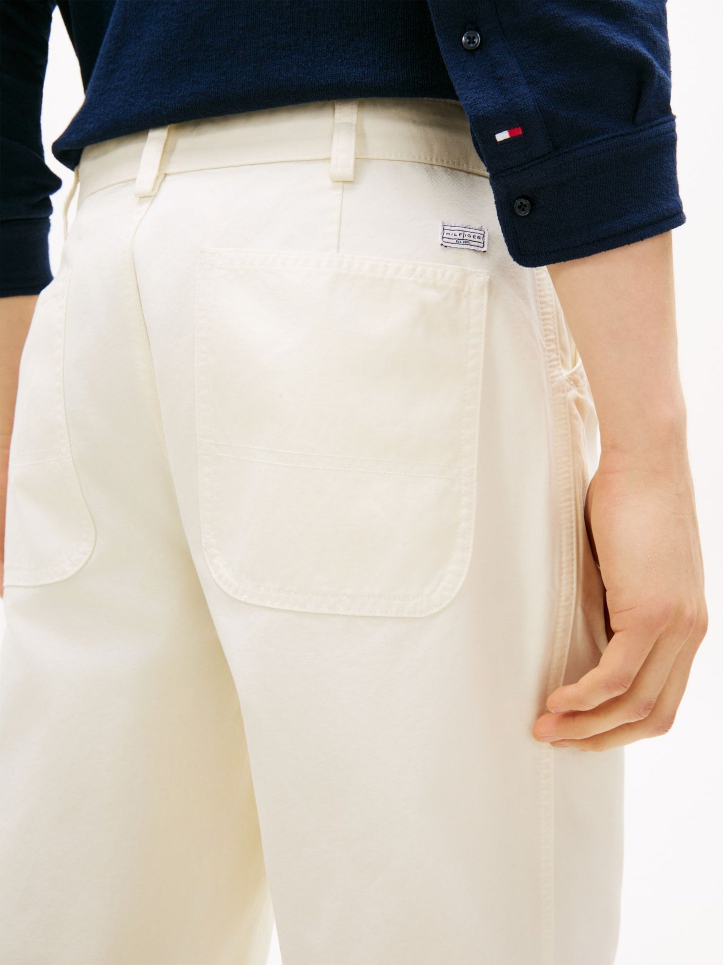 Tommy Hilfiger Garment-Dyed Regular Fit Carpenter Pant