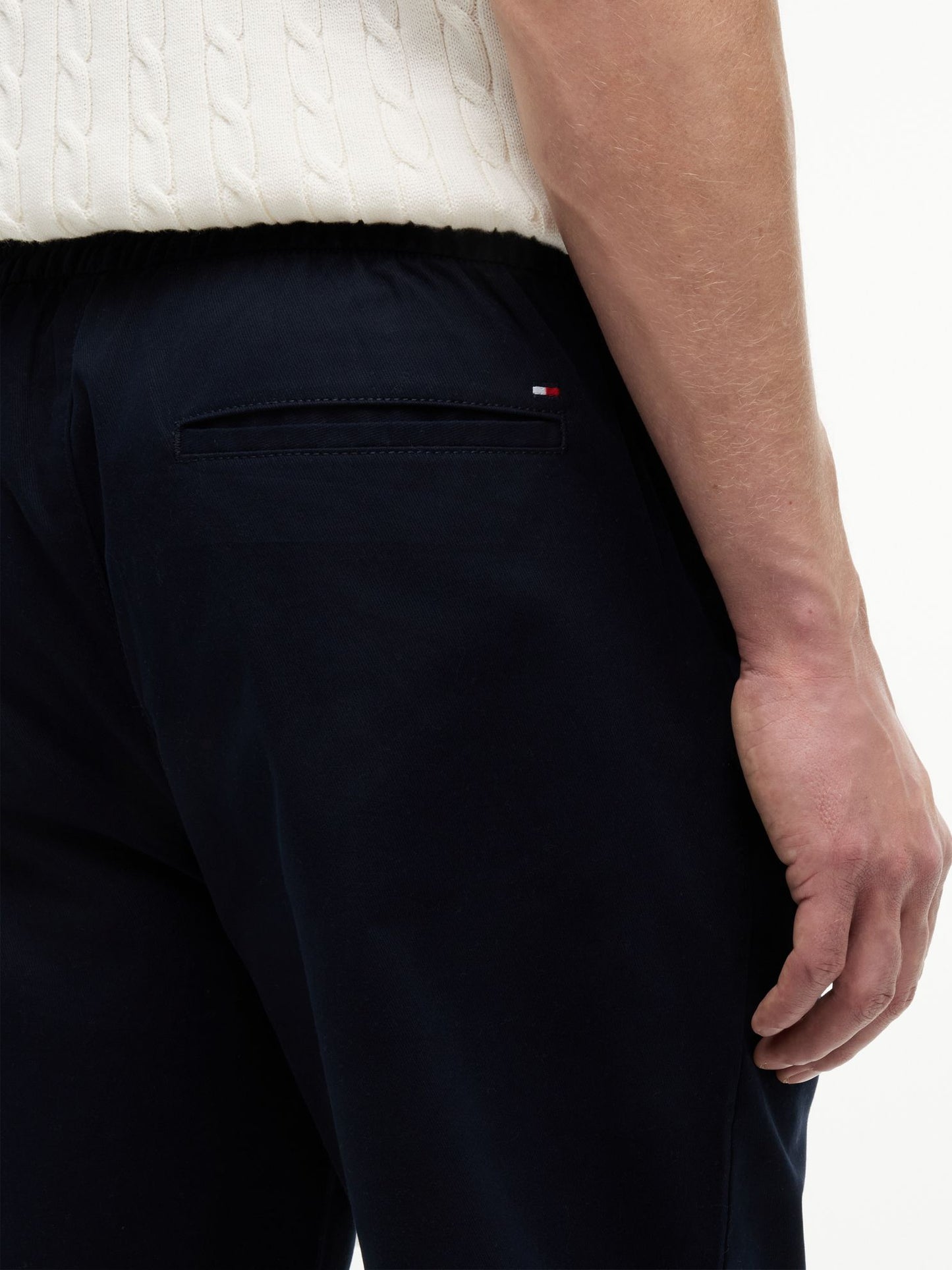 Tommy Hilfiger Elastic-Waist Dobby Pant
