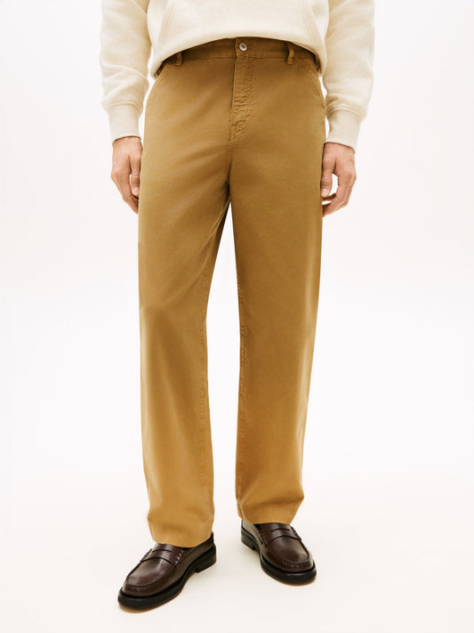 Tommy Hilfiger Garment-Dyed Regular Fit Carpenter Pant
