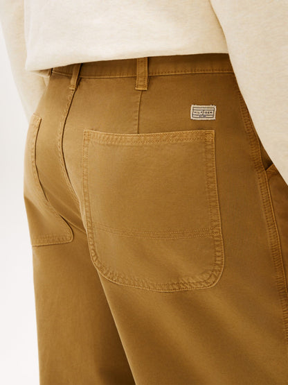 Tommy Hilfiger Garment-Dyed Regular Fit Carpenter Pant