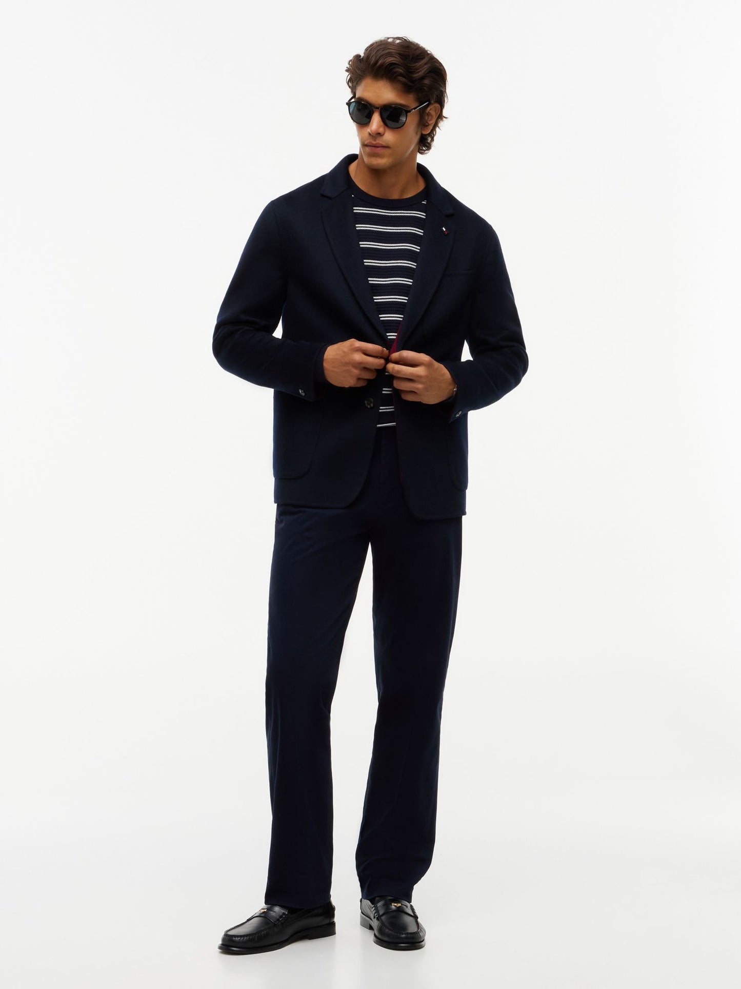 Tommy Hilfiger Regular Fit Stretch Sateen Chino
