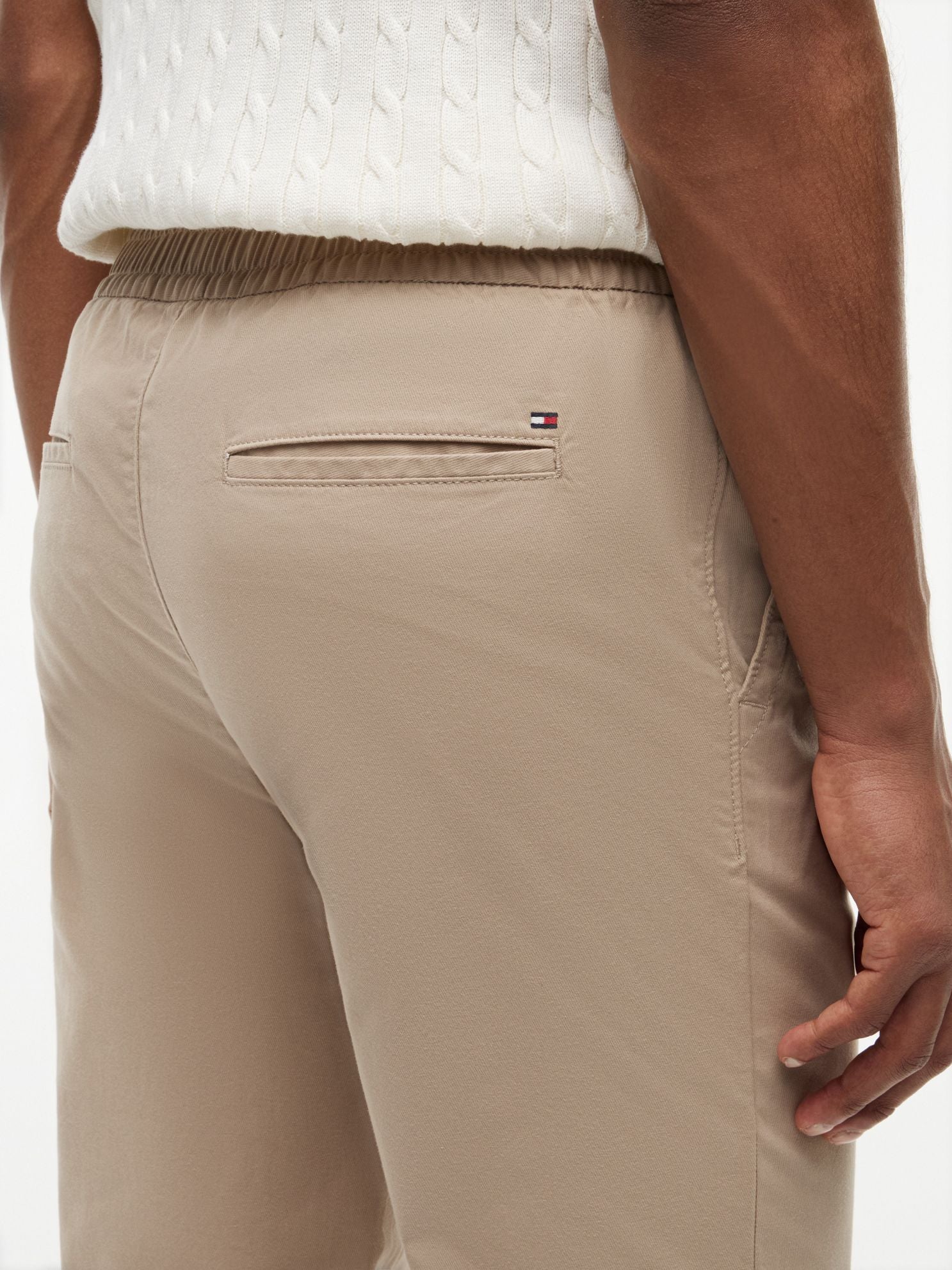 Tommy Hilfiger Elastic-Waist Dobby Pant