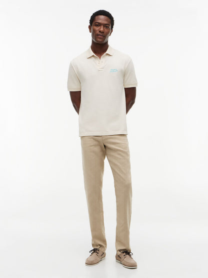 Tommy Hilfiger Linen-Blend Straight Chino