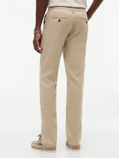 Tommy Hilfiger Linen-Blend Straight Chino