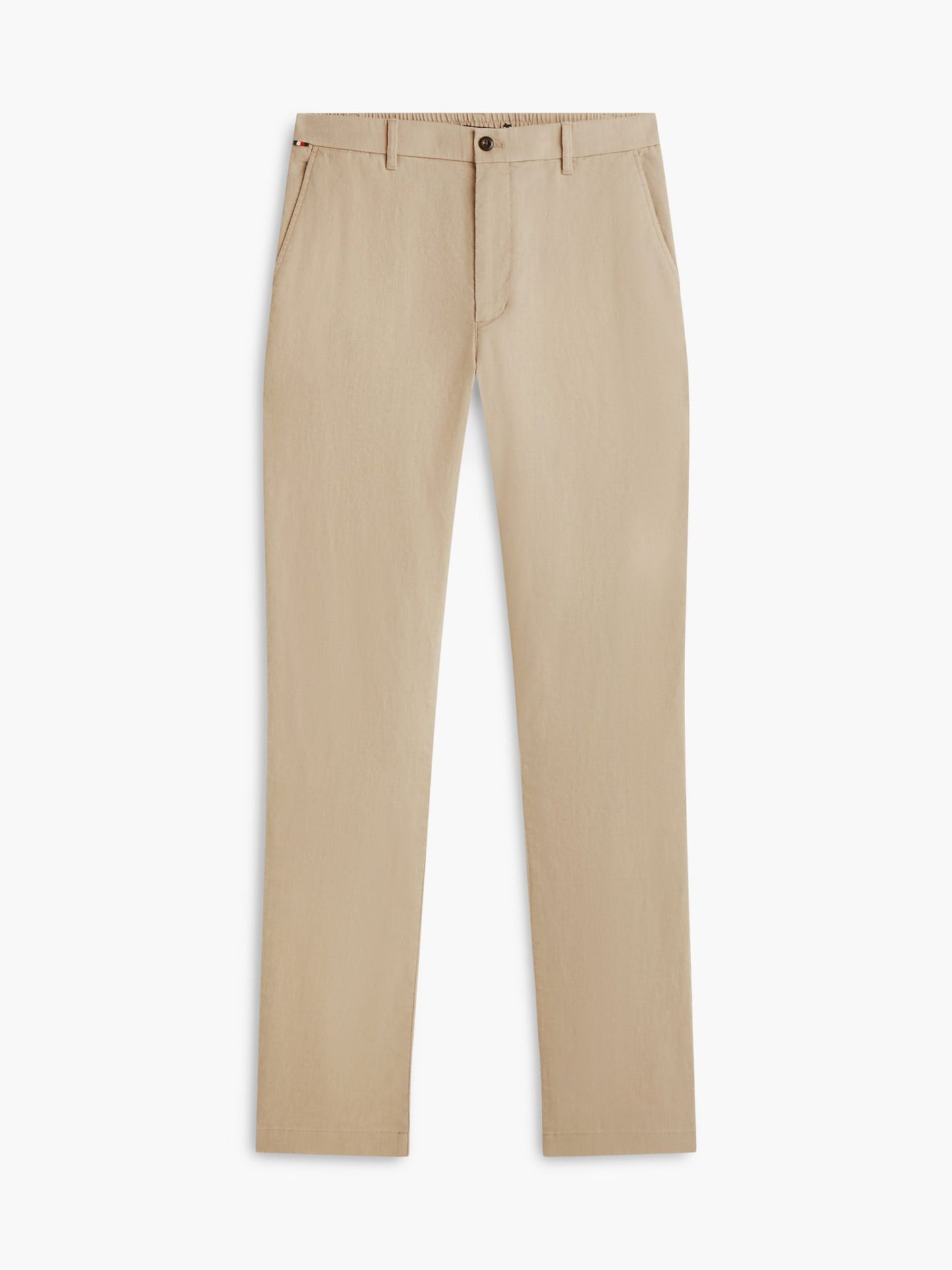 Tommy Hilfiger Linen-Blend Straight Chino