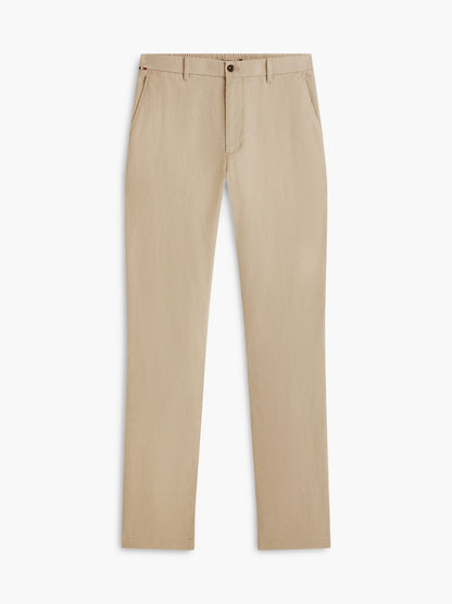 Tommy Hilfiger Linen-Blend Straight Chino