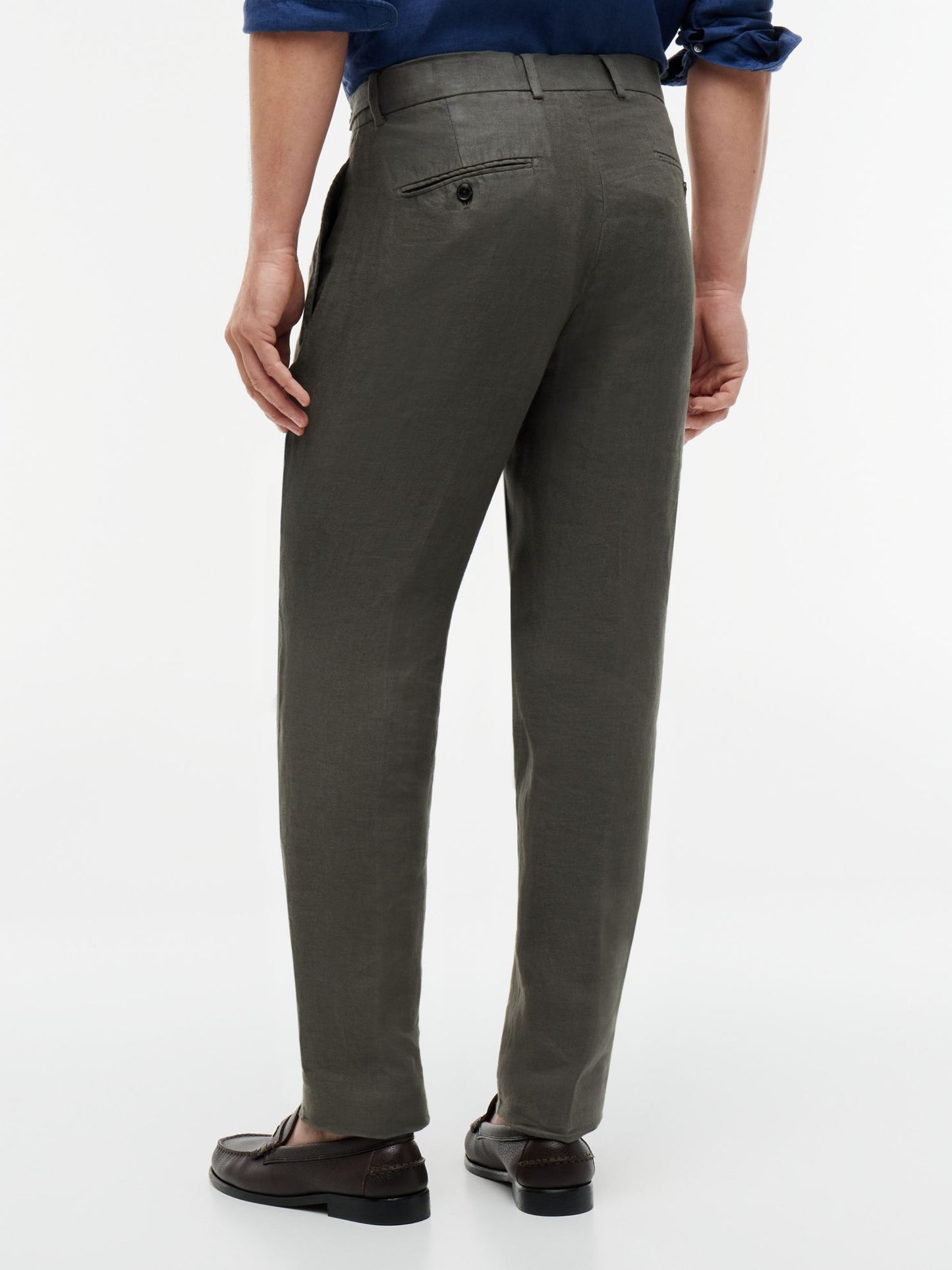 Tommy Hilfiger Garment-Dyed Linen Tapered Pant