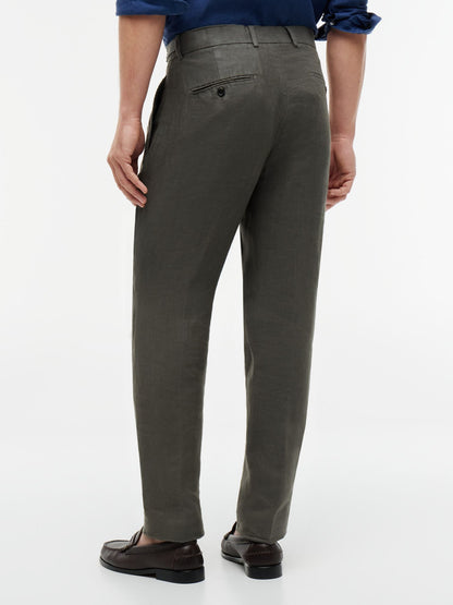 Tommy Hilfiger Garment-Dyed Linen Tapered Pant