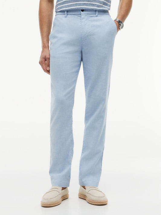 Tommy Hilfiger Linen-Blend Straight Chino