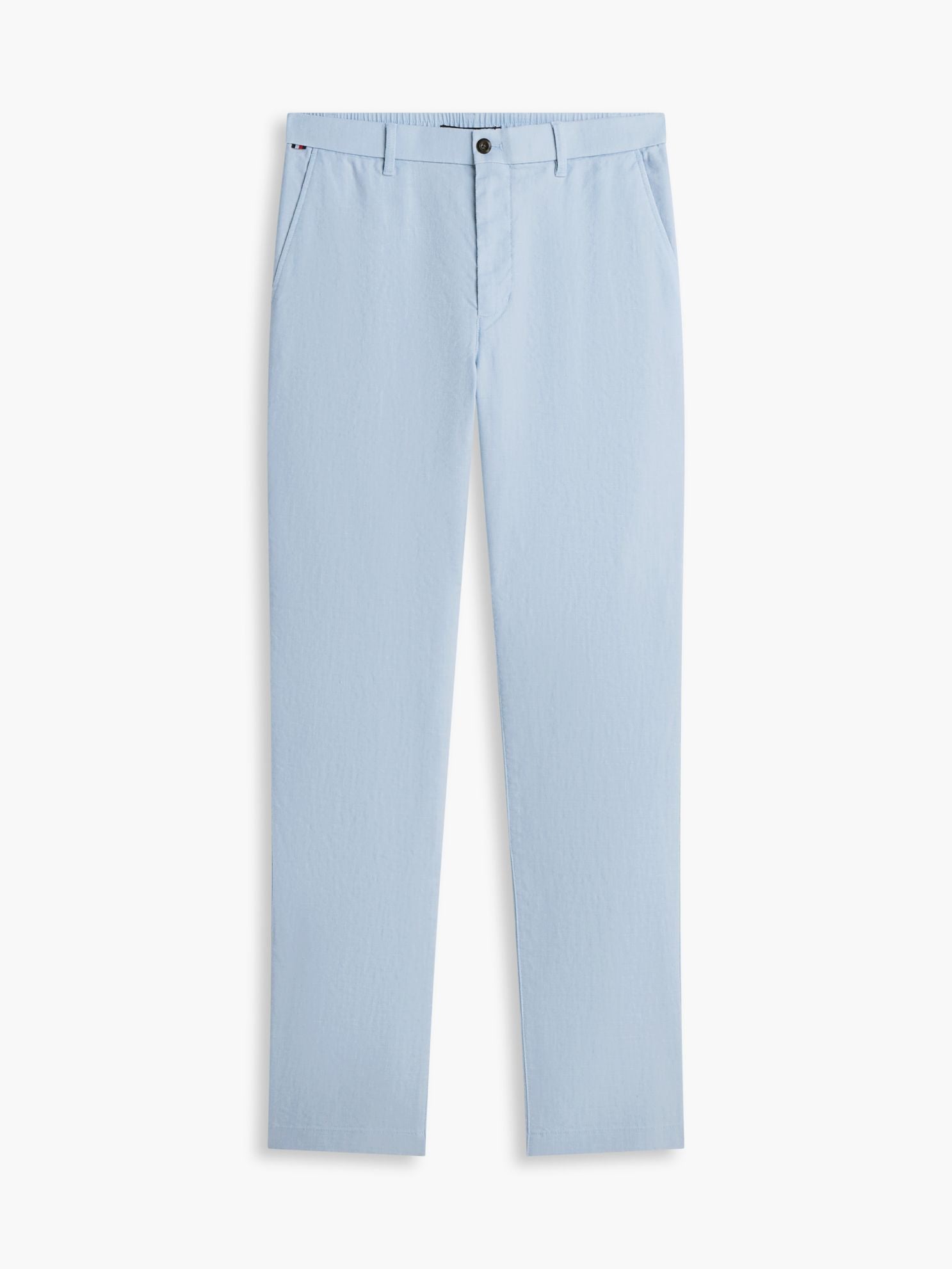 Tommy Hilfiger Linen-Blend Straight Chino