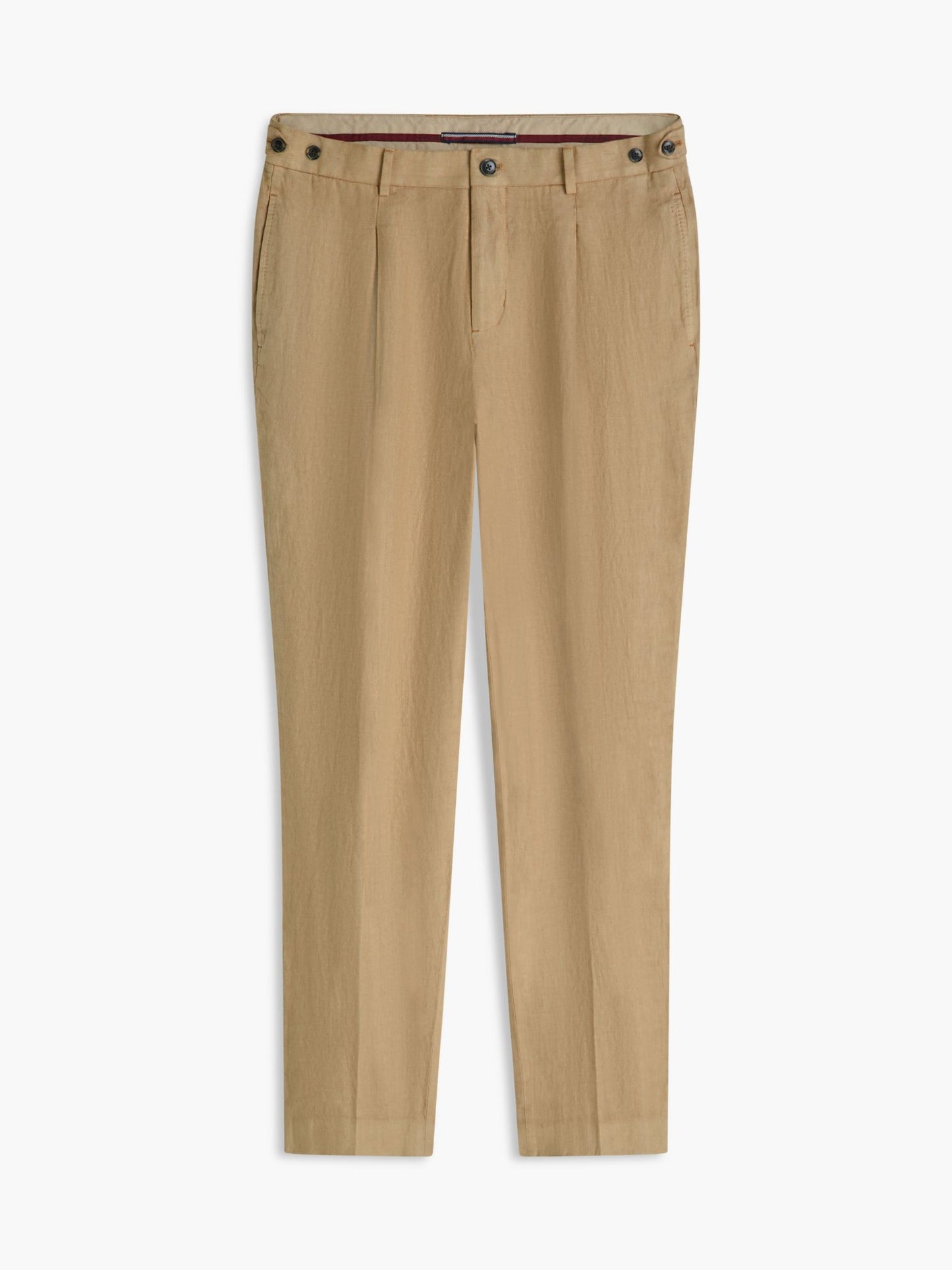 Tommy Hilfiger Garment-Dyed Linen Tapered Pant
