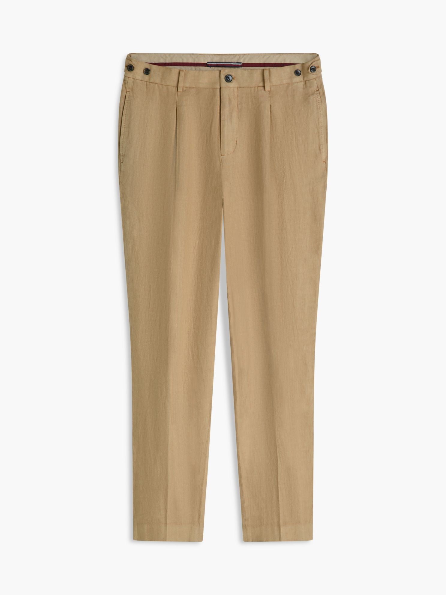 Tommy Hilfiger Garment-Dyed Linen Tapered Pant